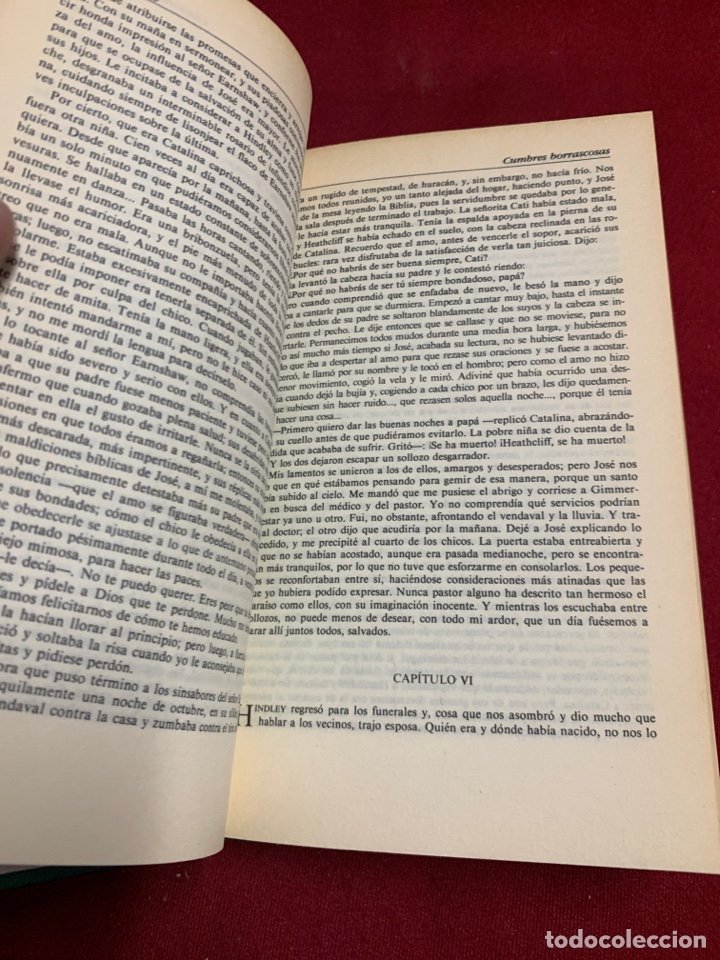 Libros de segunda mano: Cumbres borrascosas. Emily Bront&eacute;. - Foto 5