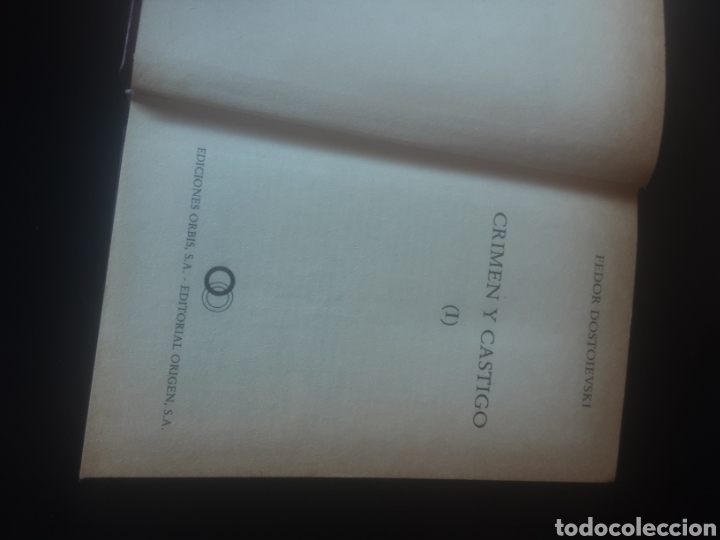 Libros de segunda mano: Crimen y castigo -Fedor Dostoievski- - Foto 4