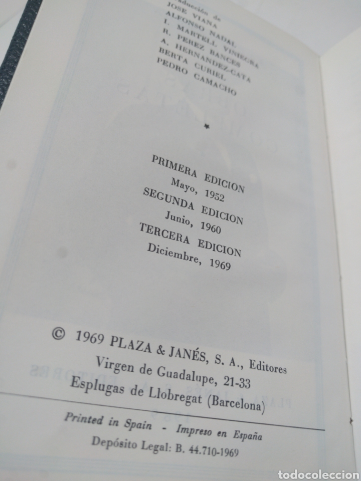 Libros de segunda mano: Knut Hamsun. Obras completas. Plaza y Janes. - Foto 5
