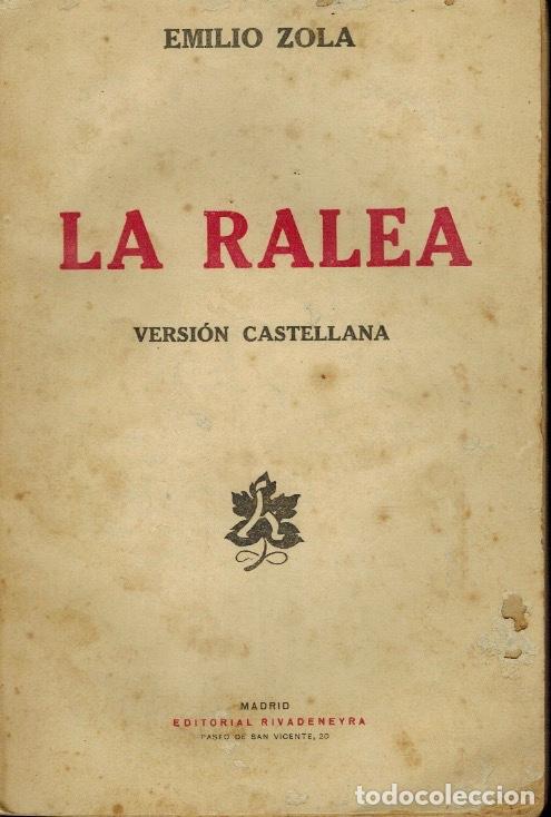 Libros de segunda mano: LA RALEA - Foto 1