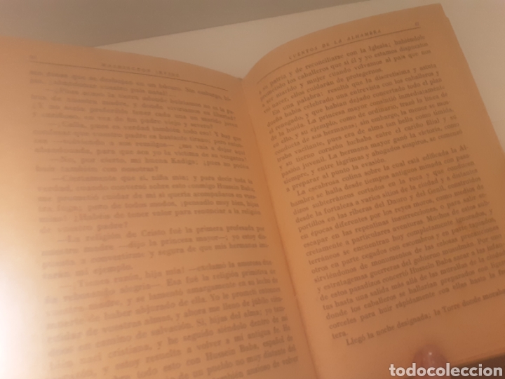 Libros de segunda mano: Cuentos de la Alambra -Washington Irving- - Foto 4