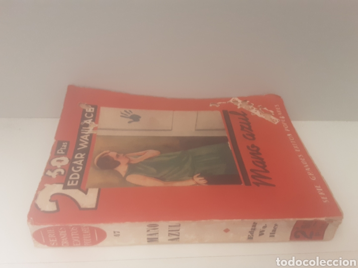Libros de segunda mano: Mano azul -Edgar Wallace- - Foto 2