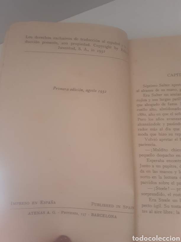 Libros de segunda mano: Mano azul -Edgar Wallace- - Foto 5