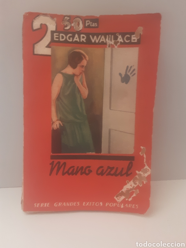 Libros de segunda mano: Mano azul -Edgar Wallace- - Foto 1