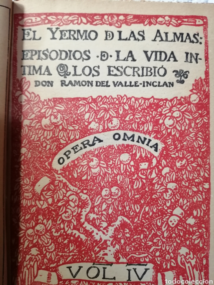 Libros de segunda mano: Ram&oacute;n del Valle Inclan. El Yermo de las almas. Edici&oacute;n de 1943 - Foto 1