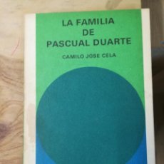 Libros de segunda mano: CAMILO JOSÉ CELA. LA FAMILIA DE PASCUAL DUARTE. BIBLIOTECA GENERAL SALVAT, NAVARRA 1971.