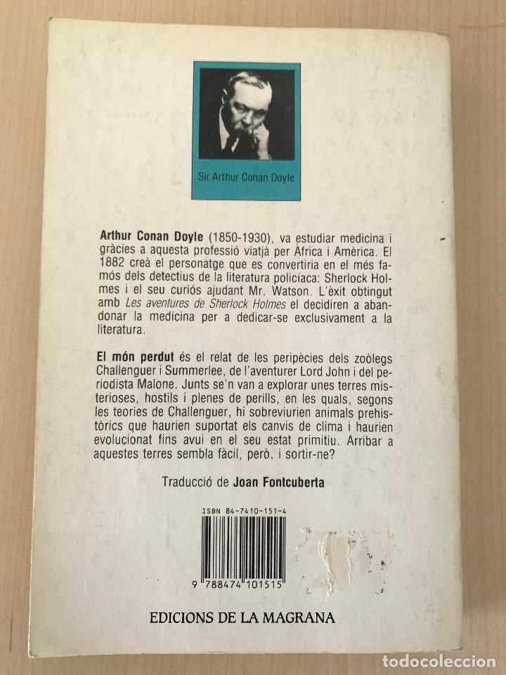 Libros de segunda mano: Arthur Conan Doyle, El m&oacute;n perdut, La Magrana, 1990. - Foto 2
