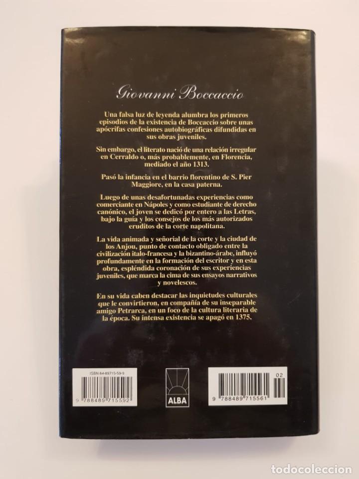 Libros de segunda mano: El Decamer&oacute;n. Giovanni Boccaccio. Alba, 2003 - Foto 2
