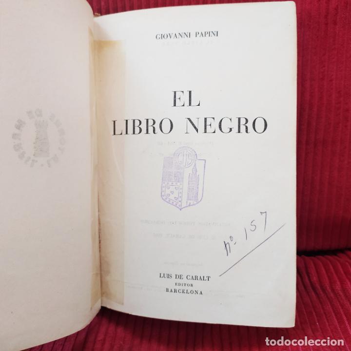 Libros de segunda mano: El libro negro - Papini, Giovanni - Foto 4