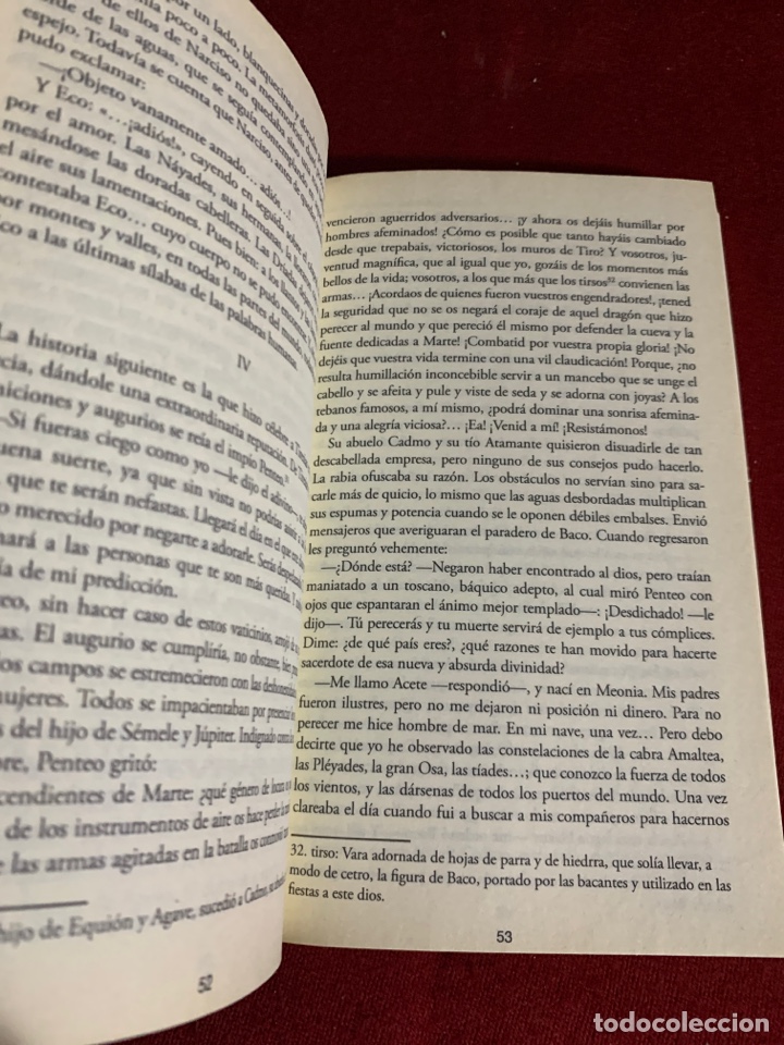 Libros de segunda mano: Las metamorfosis. Ovidio. - Foto 4