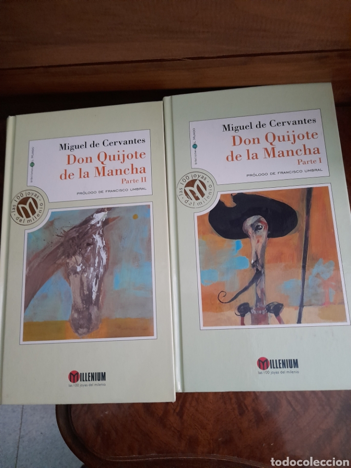 Libros de segunda mano: Don Quijote de la Mancha, tomo I y II, Millenium - Foto 1