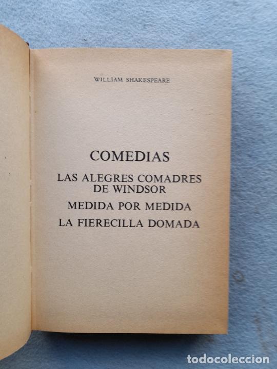 Libros de segunda mano: William Shakespeare. Comedias. - Foto 2