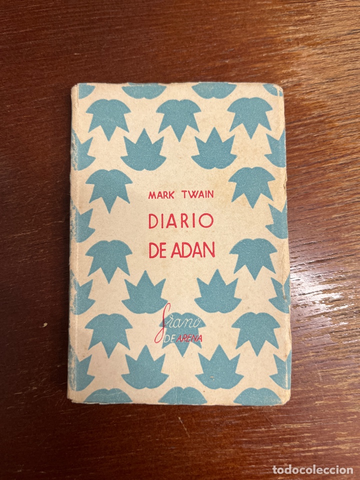 Libros de segunda mano: Mark Twain. DIARIO DE ADAN. Grano de Arena. 1941. - Foto 1