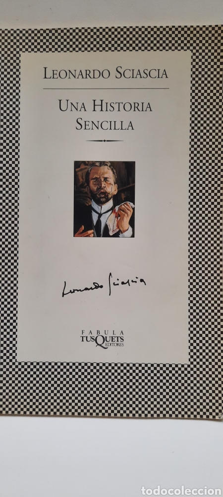 Libros de segunda mano: Una historia sencilla de Leonardo Sciascia - Foto 1