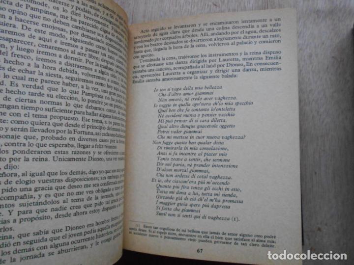 Libros de segunda mano: DECAMERON 2 TOMOS - Foto 3