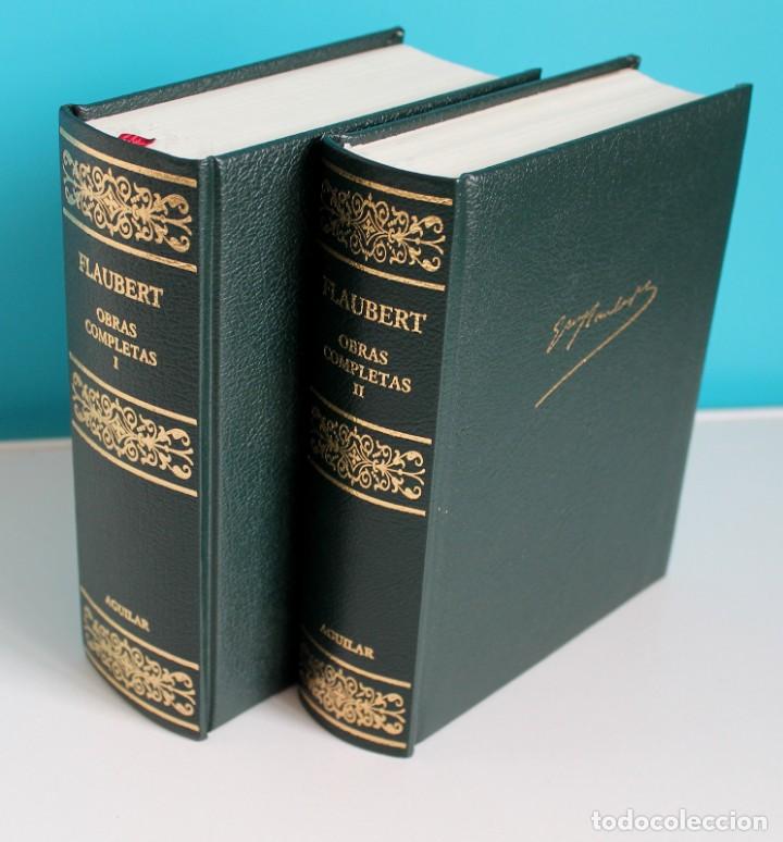 Libros de segunda mano: Flaubert - Obras completas. Tomos I y II - Aguilar - Foto 1