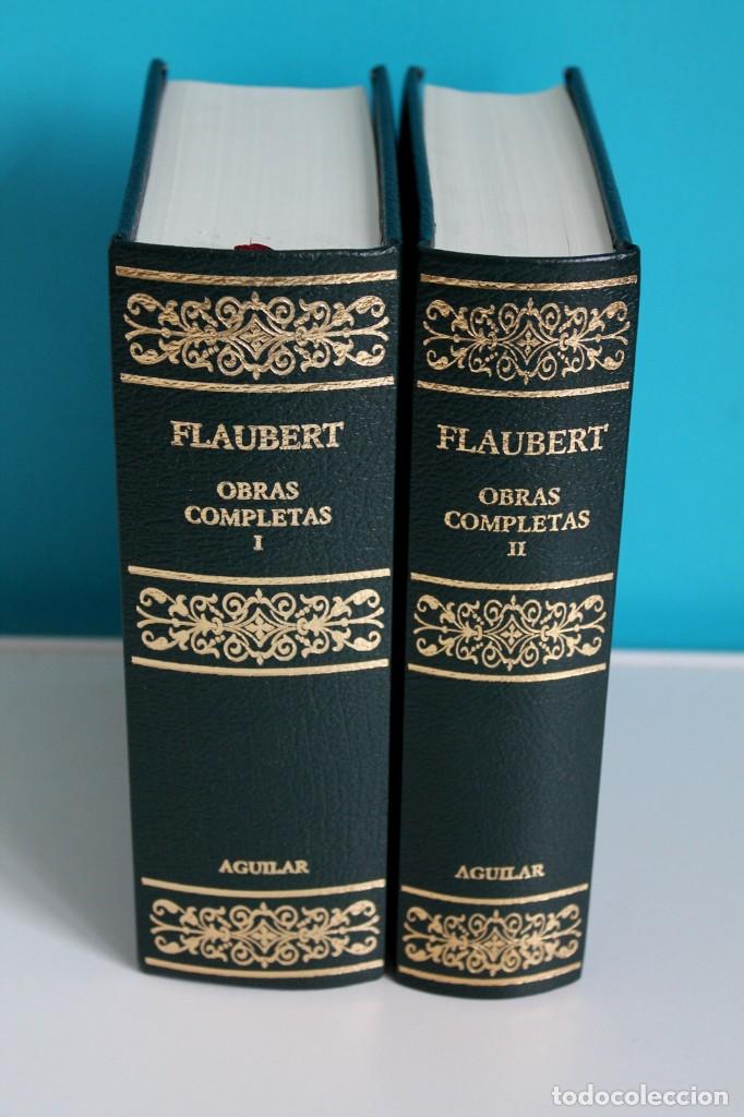 Libros de segunda mano: Flaubert - Obras completas. Tomos I y II - Aguilar - Foto 2
