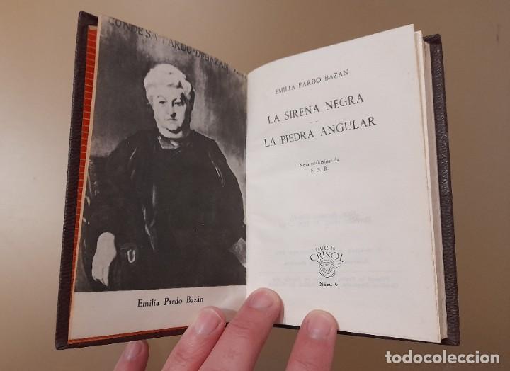 Libros de segunda mano: Crisol n&deg; 6. Pardo Baz&aacute;n - La sirena negra / La piedra angular - Foto 2
