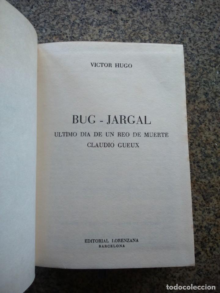 Libros de segunda mano: BUG-JARGAL -- VICTOR HUGO -- EDITORIAL LORENZANA 1969 -- - Foto 1