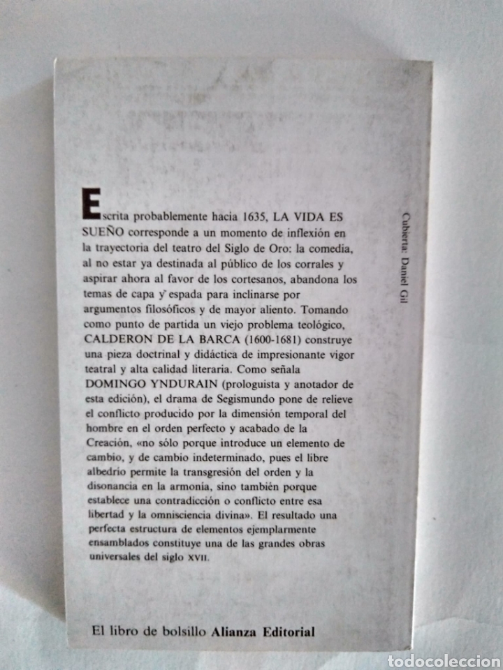 Libros de segunda mano: La vida es sue&ntilde;o / Pedro Calder&oacute;n de la Barca - Foto 3
