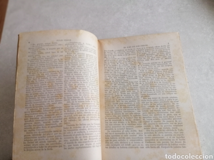 Libros de segunda mano: EL PA&Iacute;S DE LAS PIELES - JULIO VERNE - Foto 6