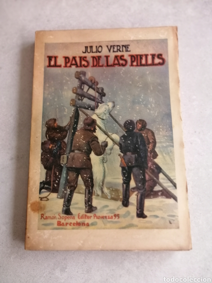 Libros de segunda mano: EL PA&Iacute;S DE LAS PIELES - JULIO VERNE - Foto 1