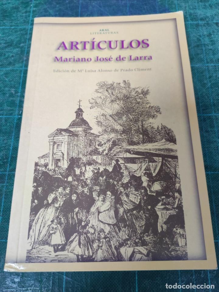 Libros de segunda mano: Art&iacute;culos. Mariano Jos&eacute; de Larra - Foto 1