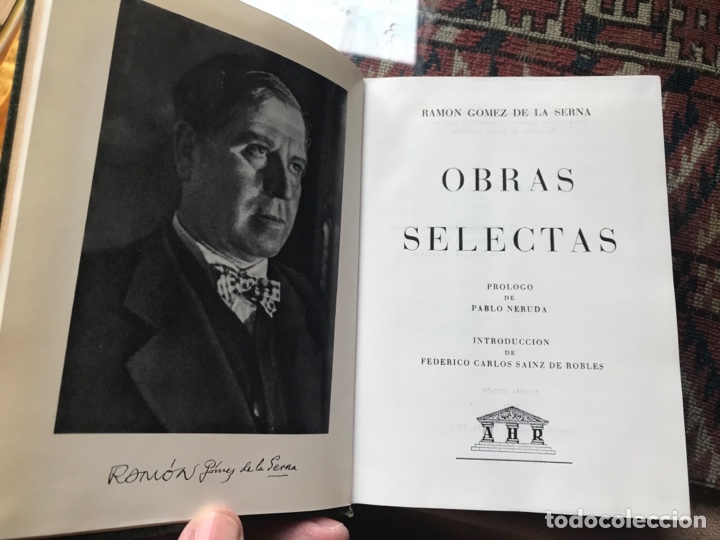 Libros de segunda mano: Ram&oacute;n G&oacute;mez de la Serna. Obras selectas. Carroggio - Foto 3