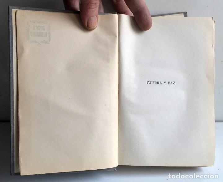 Libros de segunda mano: GUERRA Y PAZ. Le&oacute;n Tolstoi - Foto 4