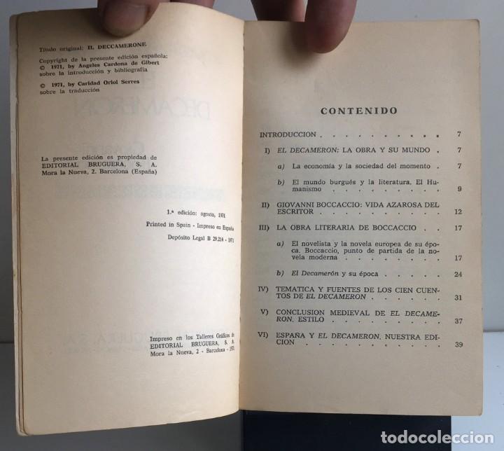 Libros de segunda mano: EL DECAMER&Oacute;N. Giovanni Boccaccio - Foto 5