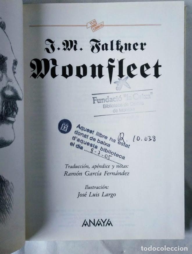 Libros de segunda mano: Moonfleet. J. M. Falkner. Anaya, 1991. - Foto 3