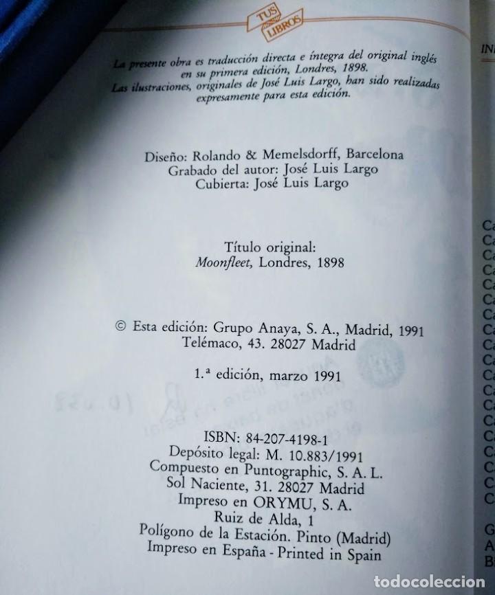 Libros de segunda mano: Moonfleet. J. M. Falkner. Anaya, 1991. - Foto 4