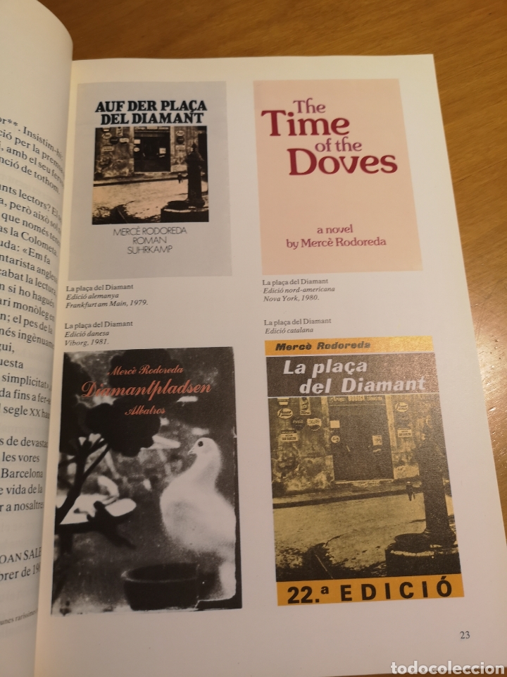 Libros de segunda mano: La Pla&ccedil;a del Diamant. Edici&oacute; il&middot;lustrada - Foto 3