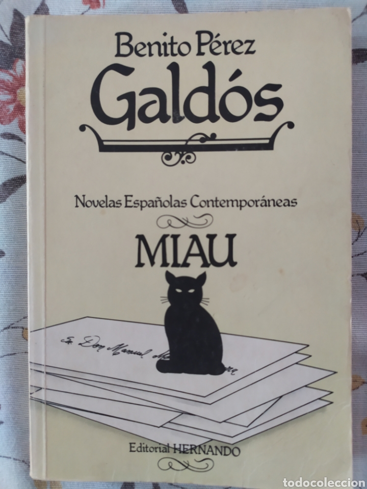 Libros de segunda mano: Benito P&eacute;rez Gald&oacute;s. Miau - Foto 1