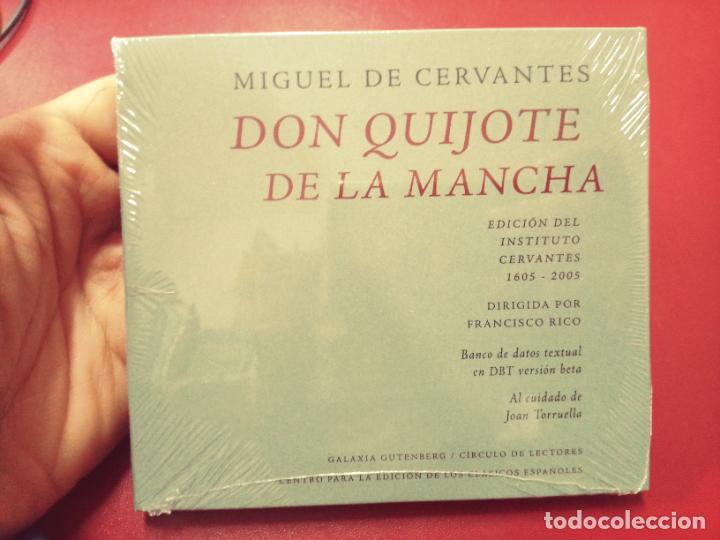 Libros de segunda mano: Miguel de Cervantes: Don Quijote de la Mancha (CD-ROM) - Foto 1