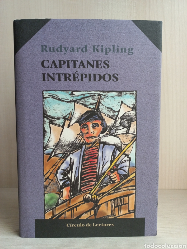 Libros de segunda mano: Capitanes intr&eacute;pidos. Rudyard Kipling. C&iacute;rculo de lectores, colecci&oacute;n Flecha Negra, 1999. - Foto 1