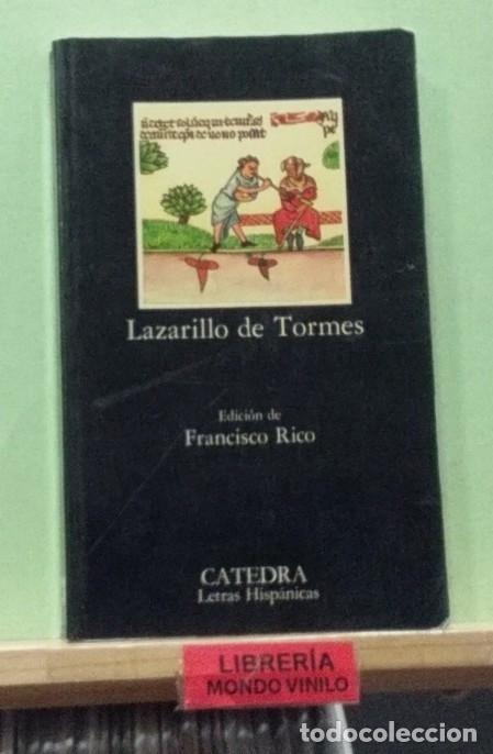 Libros de segunda mano: Lazarillo de Tormes. An&oacute;nimo - Letras Hisp&aacute;nicas - Foto 1