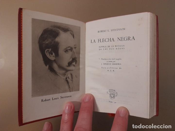 Libros de segunda mano: Crisol n&deg; 54. R. L. Stevenson - La flecha negra - Foto 3