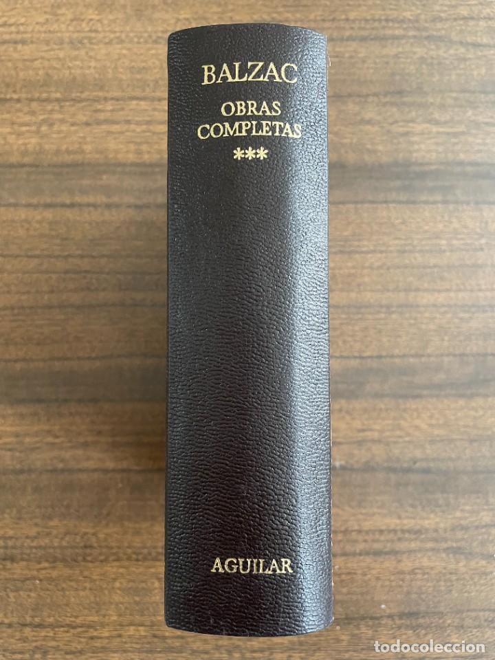 Libros de segunda mano: Balzac Obras completas III Aguilar 1975 - Foto 1