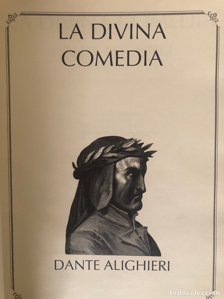 Libros de segunda mano: LA DIVINA COMEDIA. Dante Alighieri. EDICI&Oacute;N NUMERADA - Foto 6
