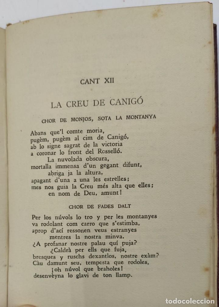 Libros de segunda mano: Jacinto Verdaguer, Canig&oacute;. Barcelona, 1944. - Foto 10