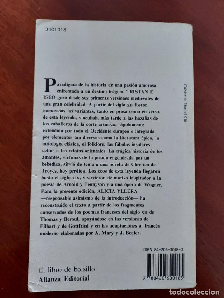 Libros de segunda mano: Tristan e Iseo de Alicia Yllera - Foto 2