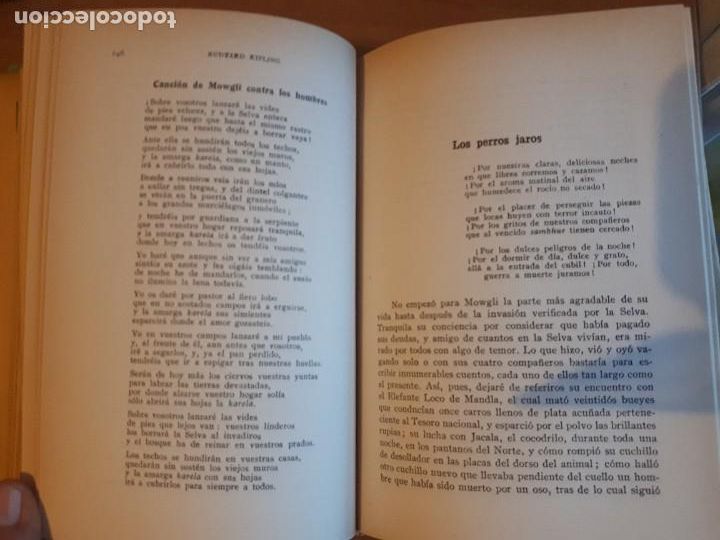 Libros de segunda mano: EL LIBRO DE LAS TIERRAS V&Iacute;RGENES. RUDYARD KIPLING EDICI&Oacute;N DE 1949 - Foto 6