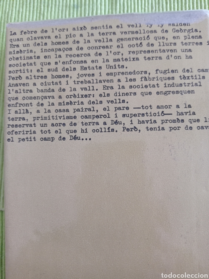 Libros de segunda mano: El petit camp de D&eacute;u - Foto 6
