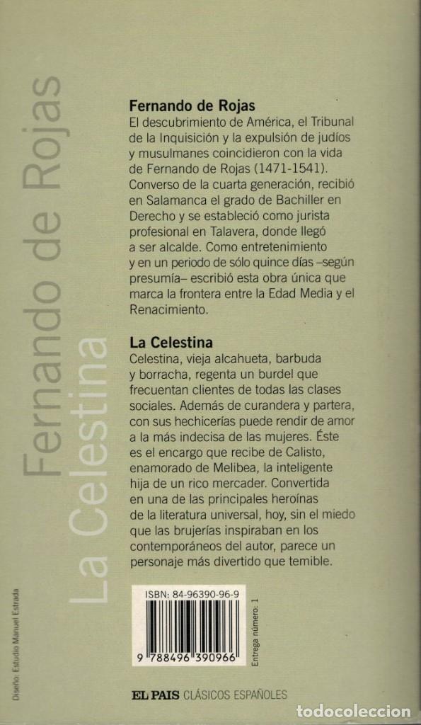Libros de segunda mano: Fernando de Rojas, La Celestina / El Pa&iacute;s, Cl&aacute;sicos Espa&ntilde;oles 5 - Foto 2