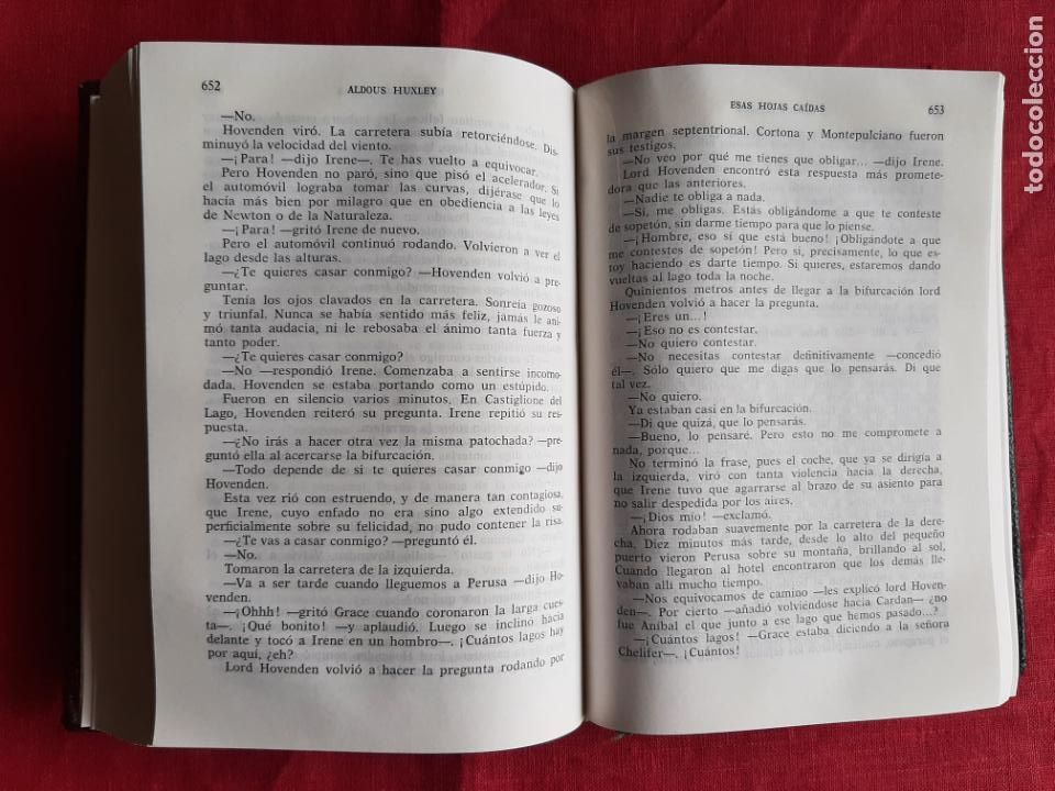 Libros de segunda mano: Novelas Tomo II - Huxley, Aldous - Foto 4