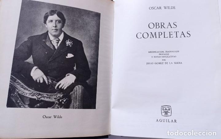 Libros de segunda mano: Obras completas Oscar Wilde - Foto 4