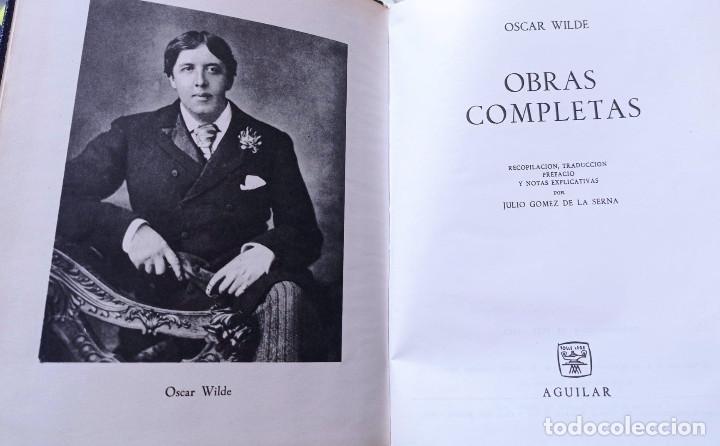Libros de segunda mano: Obras completas Oscar Wilde - Foto 5