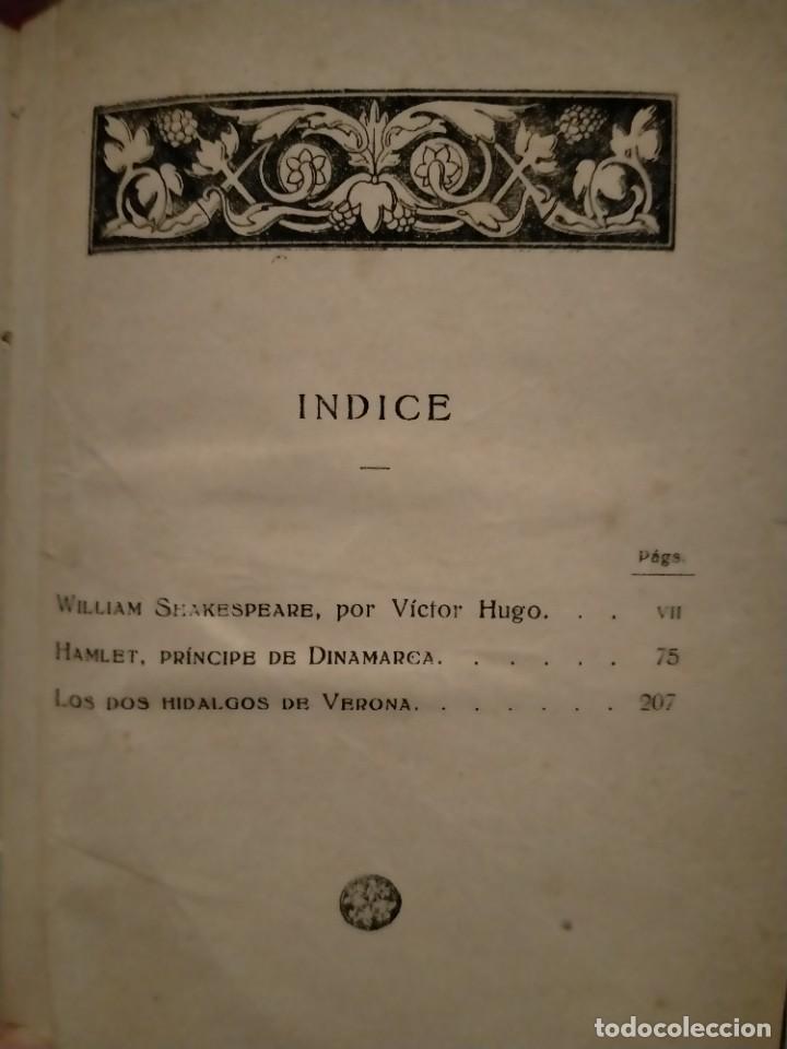 Libros de segunda mano: SHAKESPEARE. OBRAS (2 TOMOS) .PROMETEO - Foto 3