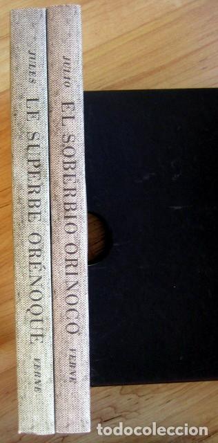Libros de segunda mano: El soberbio Orinoco. Le superbe Orenoque. Julio Verne. 2 tomos - Foto 3
